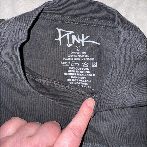 P!nk Pink Trustfall Tour 2023, Size S or L, New without Tag - Picture 8 of 8